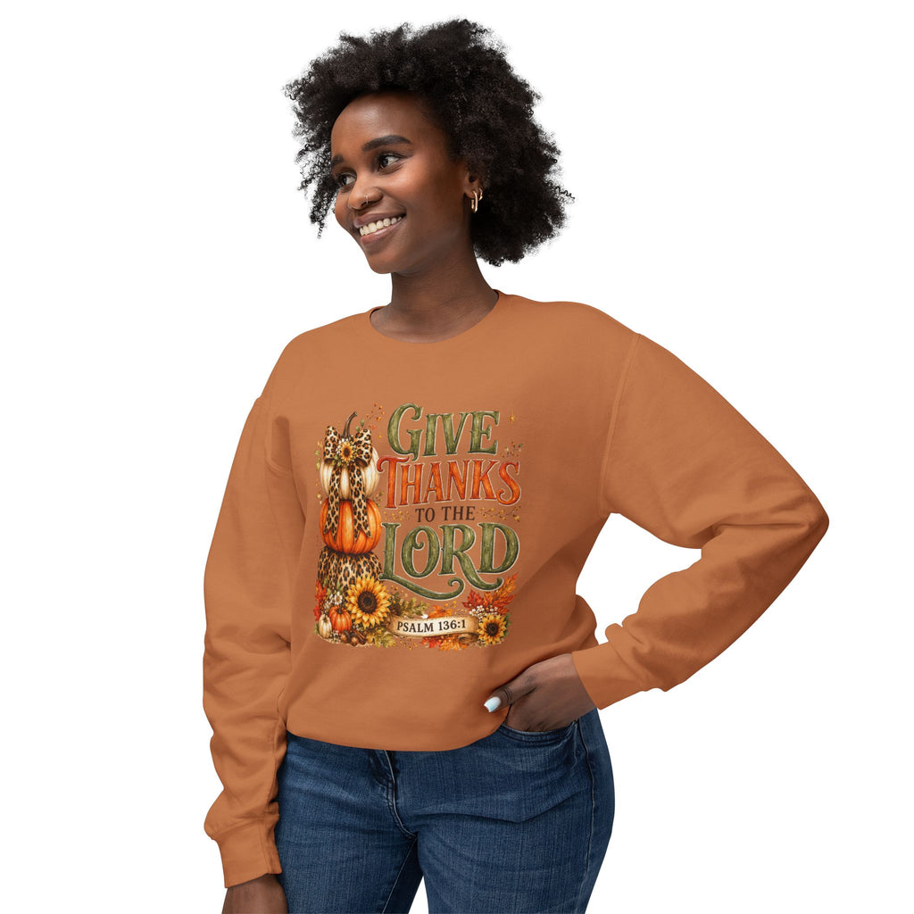 Give Thanks to the Lord Crewneck Sweatshirt