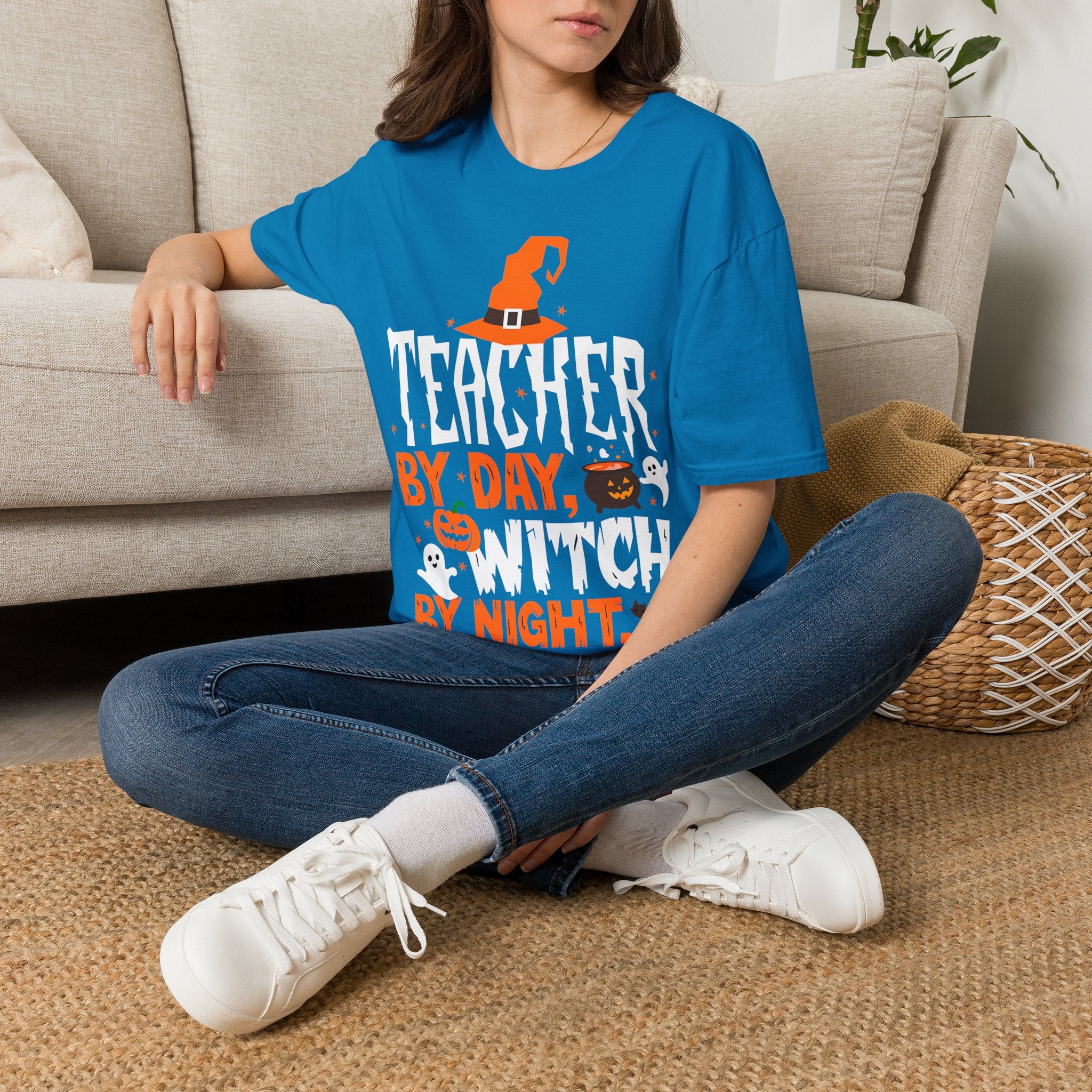 Teacher By Day Witch By Night T-Shirt