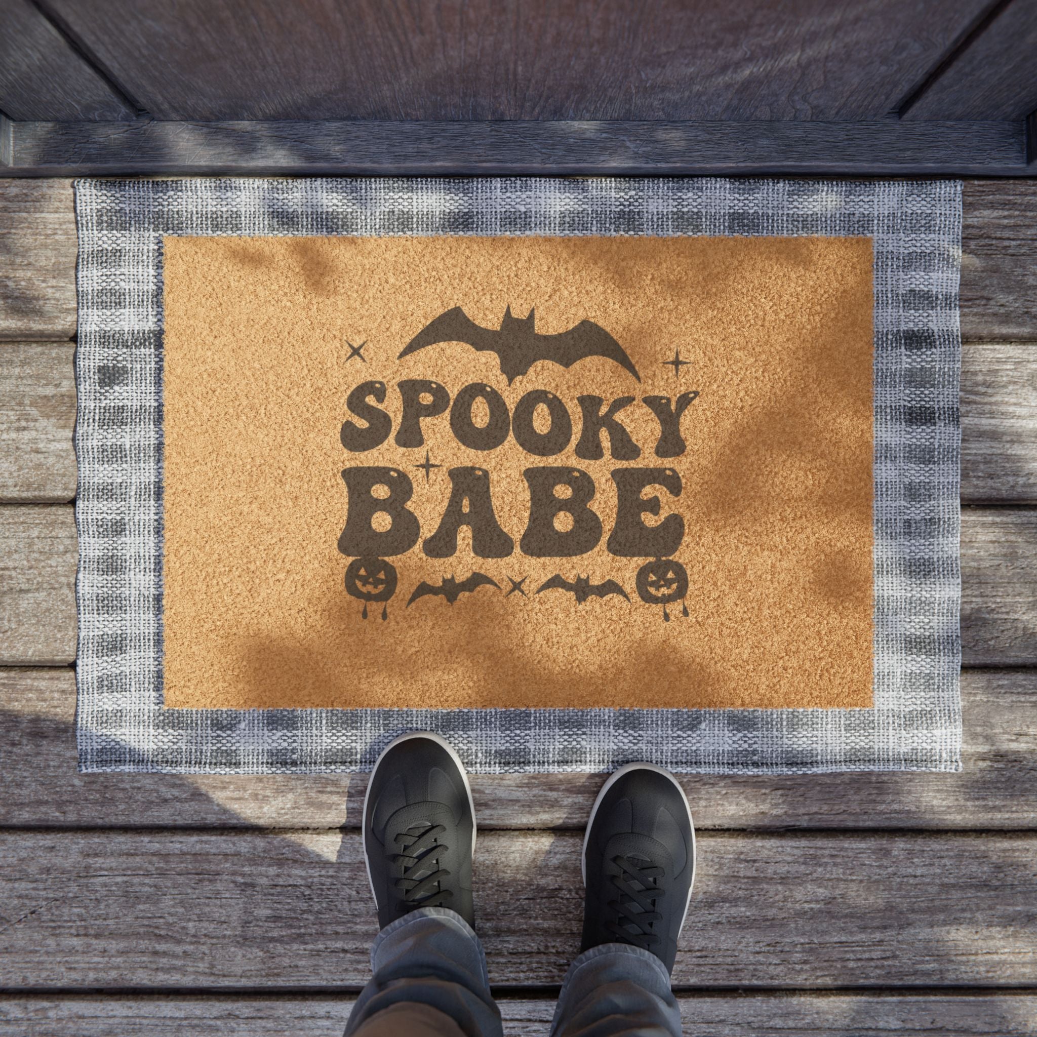 Spooky Babe Doormat