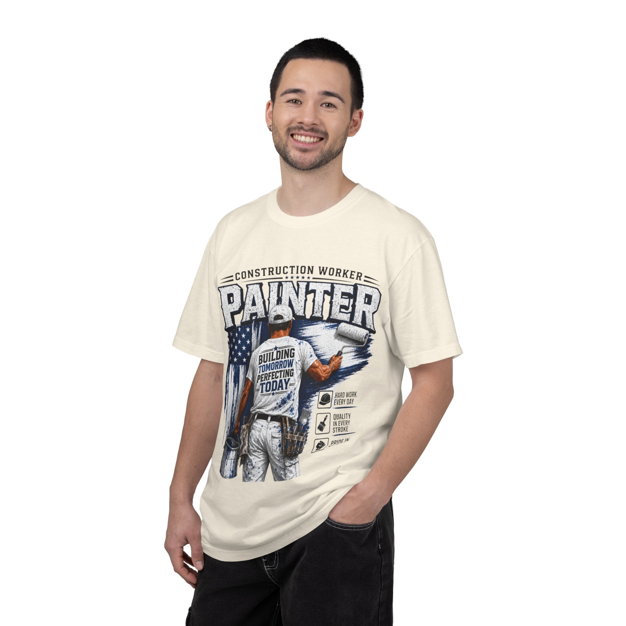 Painter Construction Worker T-Shirt – CUSTOM
