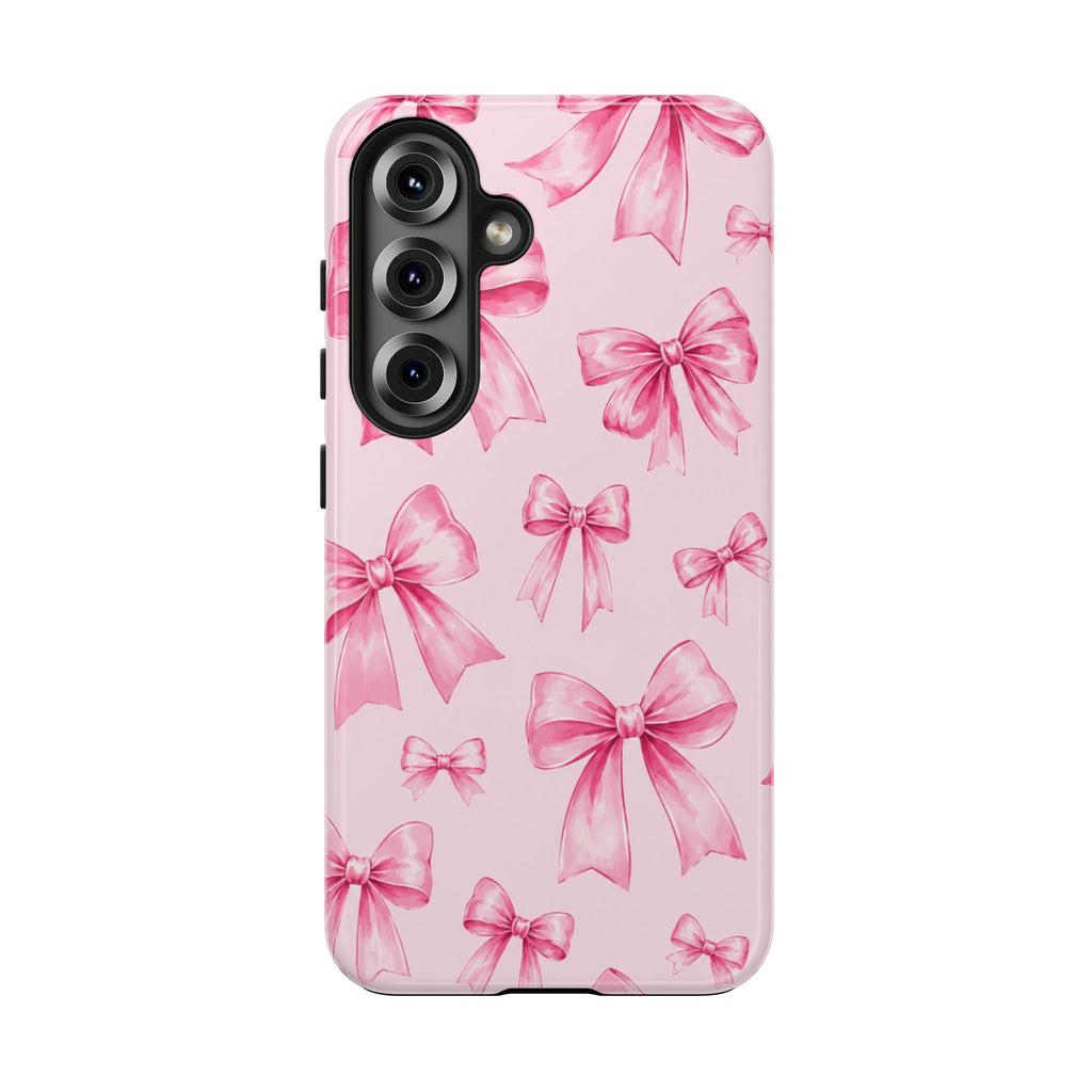 Pink Bow Tough Phone Case