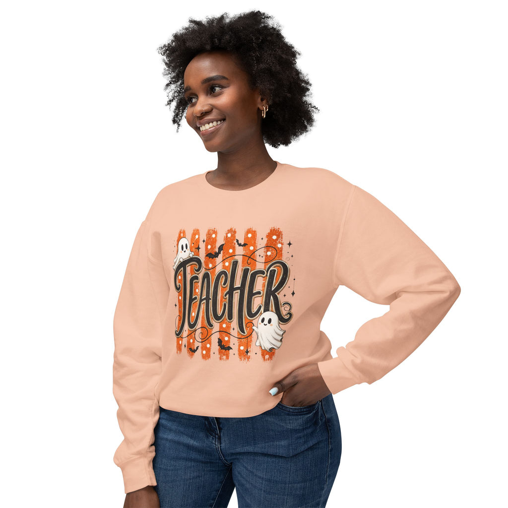 Teacher Ghost Halloween Sweatshirt