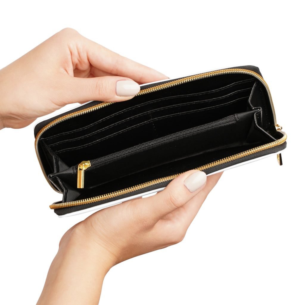 Women's Leather Zipper Wallet