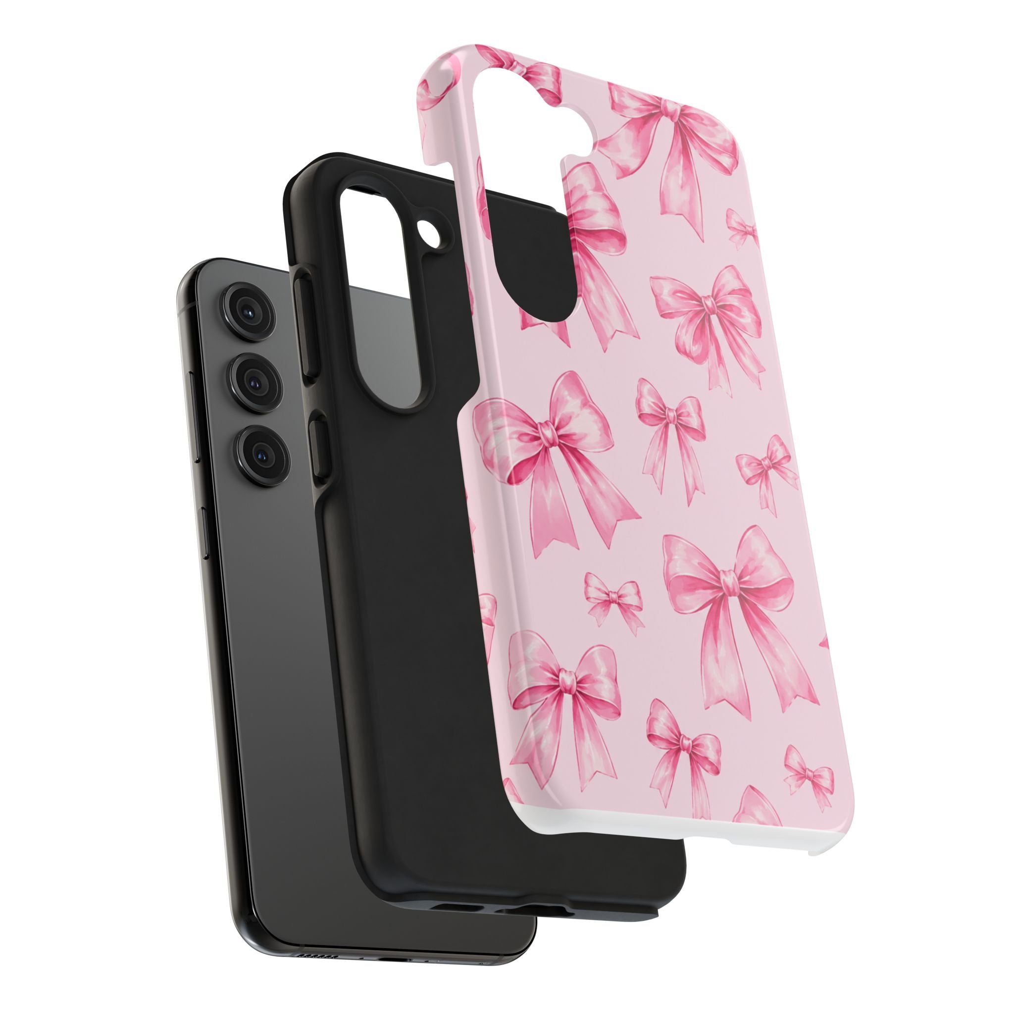 Pink Bow Tough Phone Case