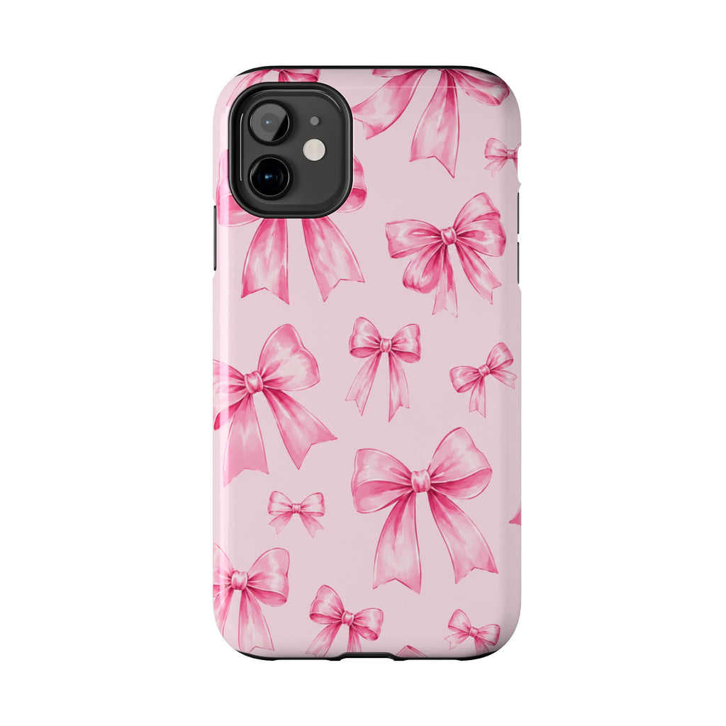 Pink Bow Tough Phone Case