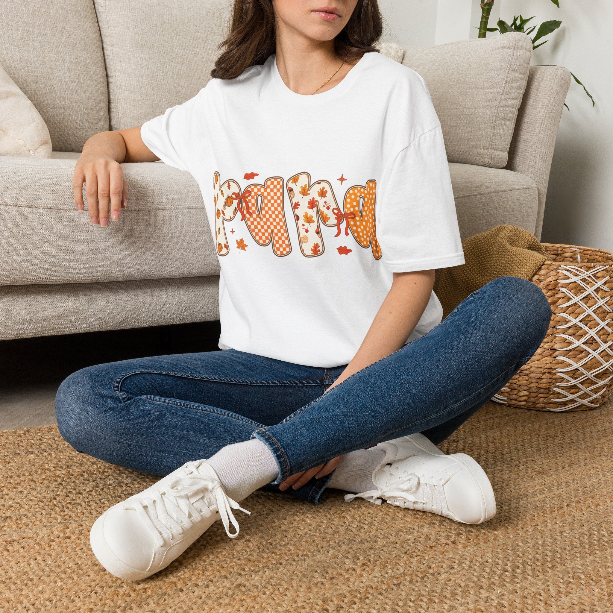 Fall Leaves Graphic T-Shirt