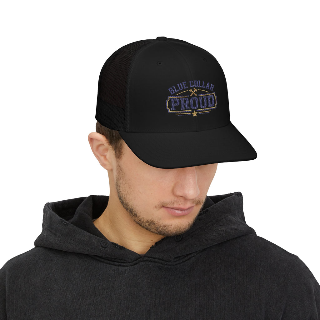 Blue Collar Proud Snapback