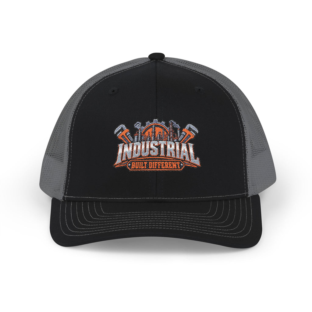 Industrial Trades Logo Snapback Trucker Cap