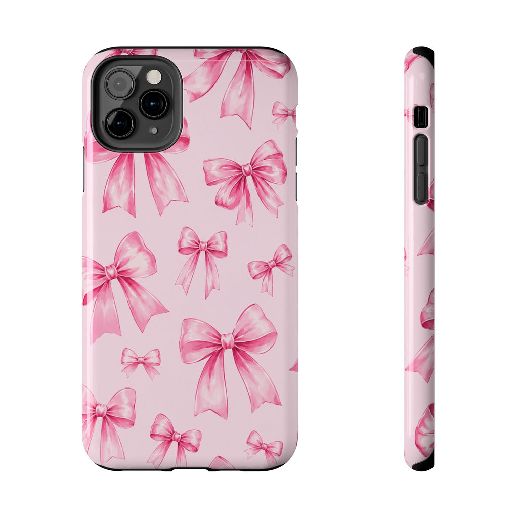 Pink Bow Tough Phone Case