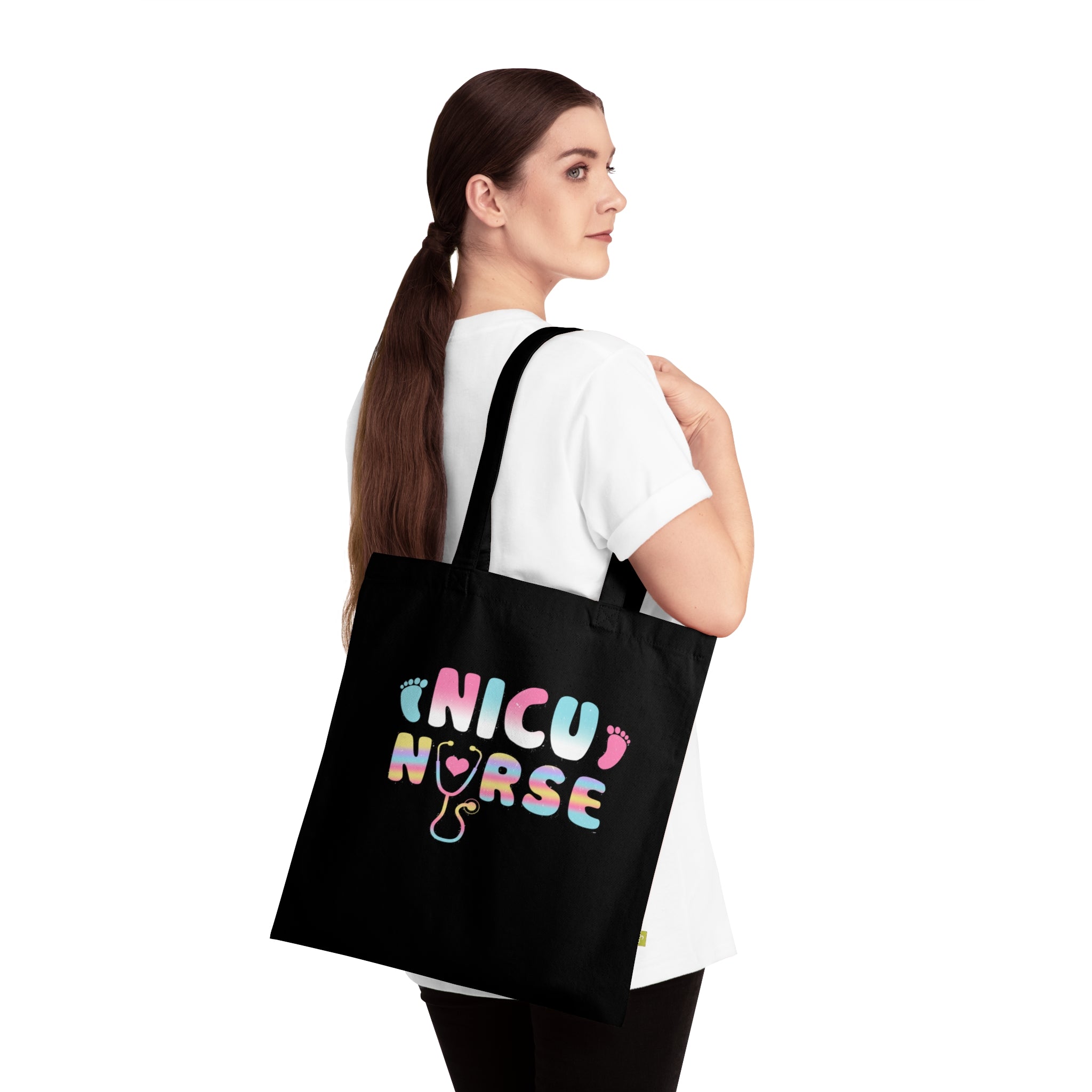 NICU Nurse Organic Tote Bag
