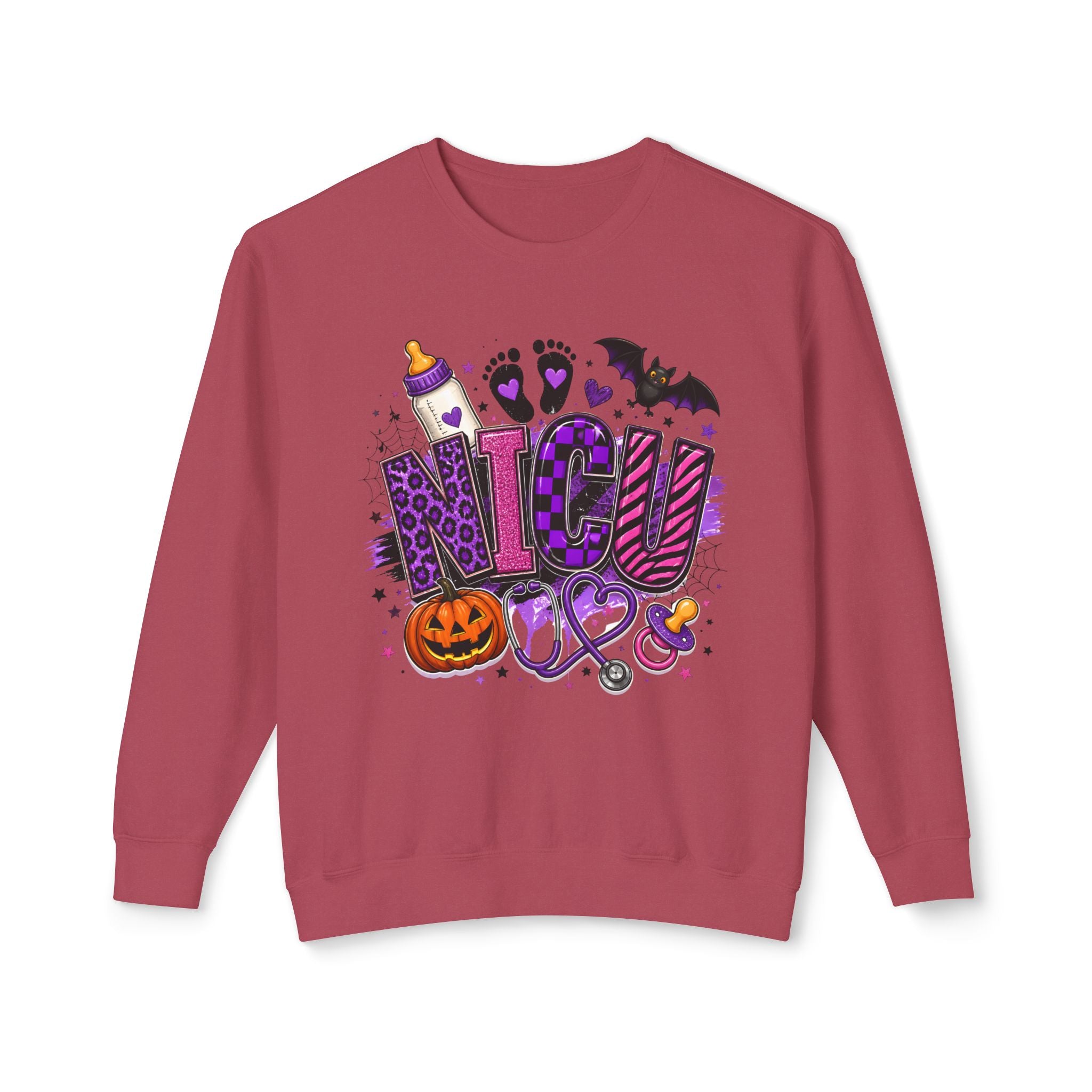 NICU Nurse Halloween Crewneck Sweatshirt