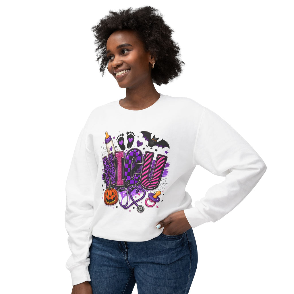 NICU Nurse Halloween Crewneck Sweatshirt