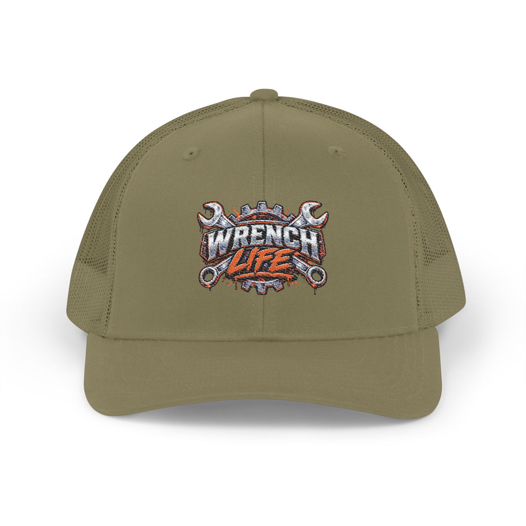 Wrench Life Trucker Cap — Mechanics Snapback Hat