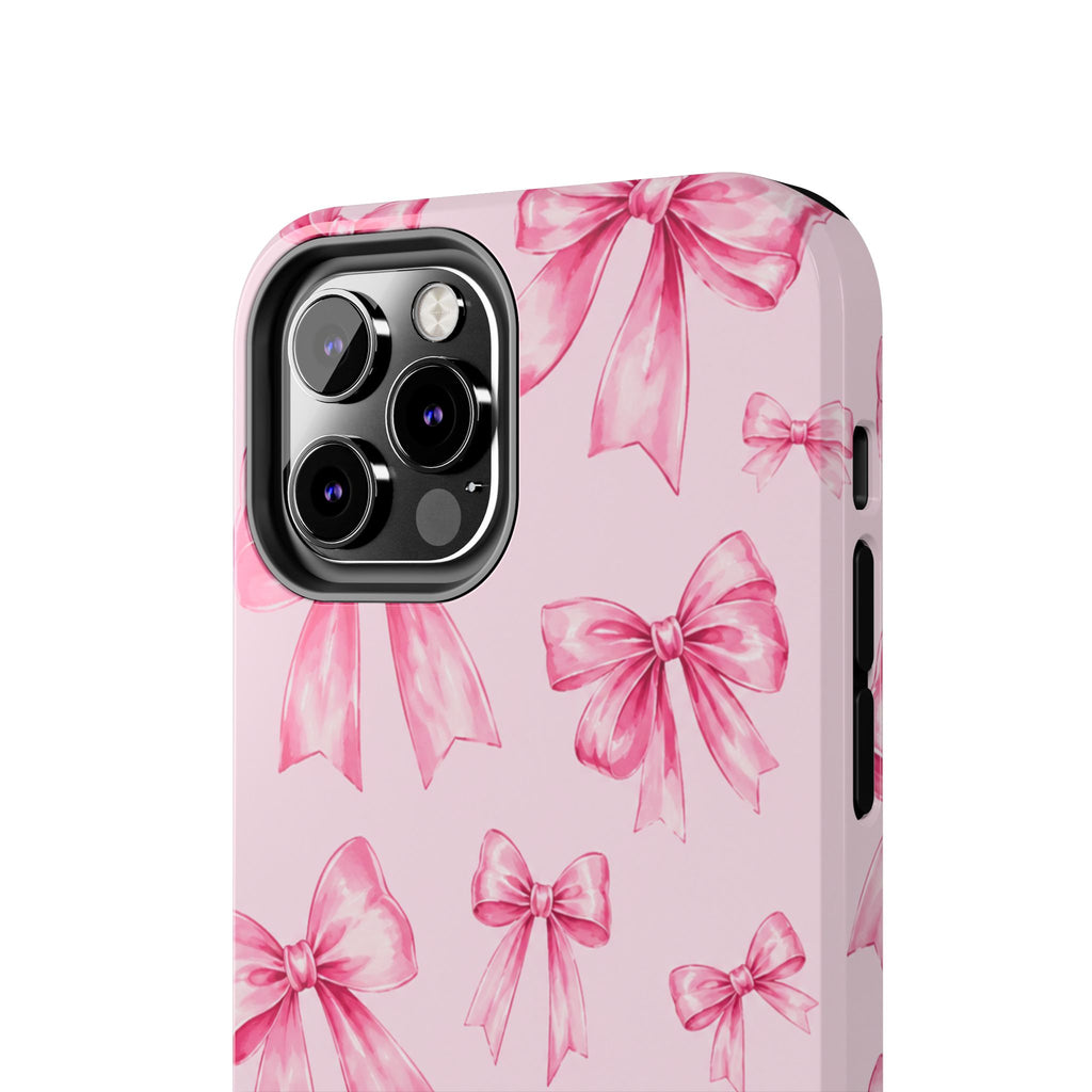 Pink Bow Tough Phone Case