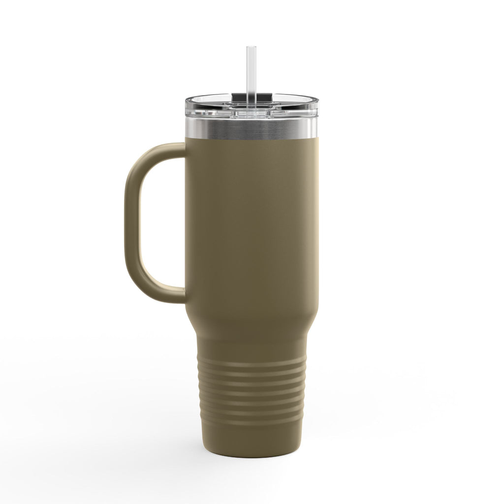 40oz Insulated Travel Mug with Straw