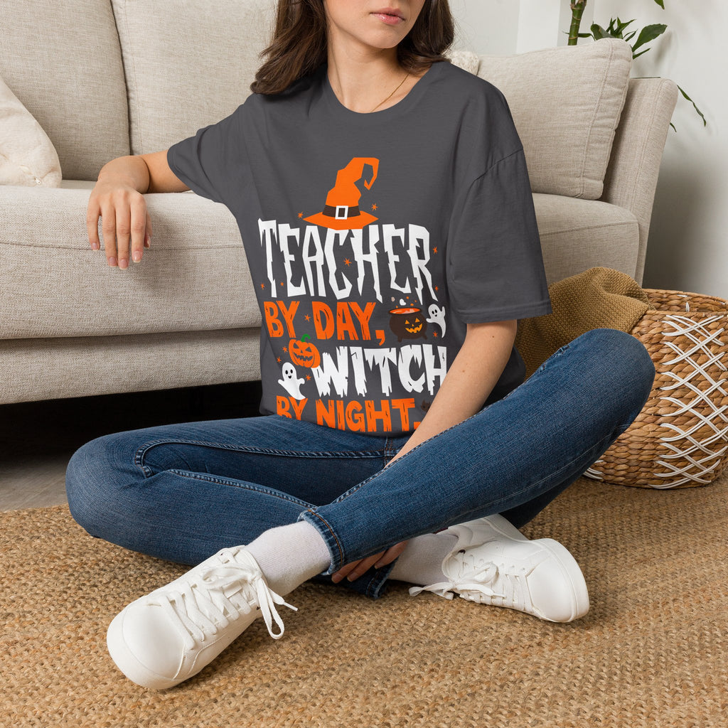 Teacher By Day Witch By Night T-Shirt