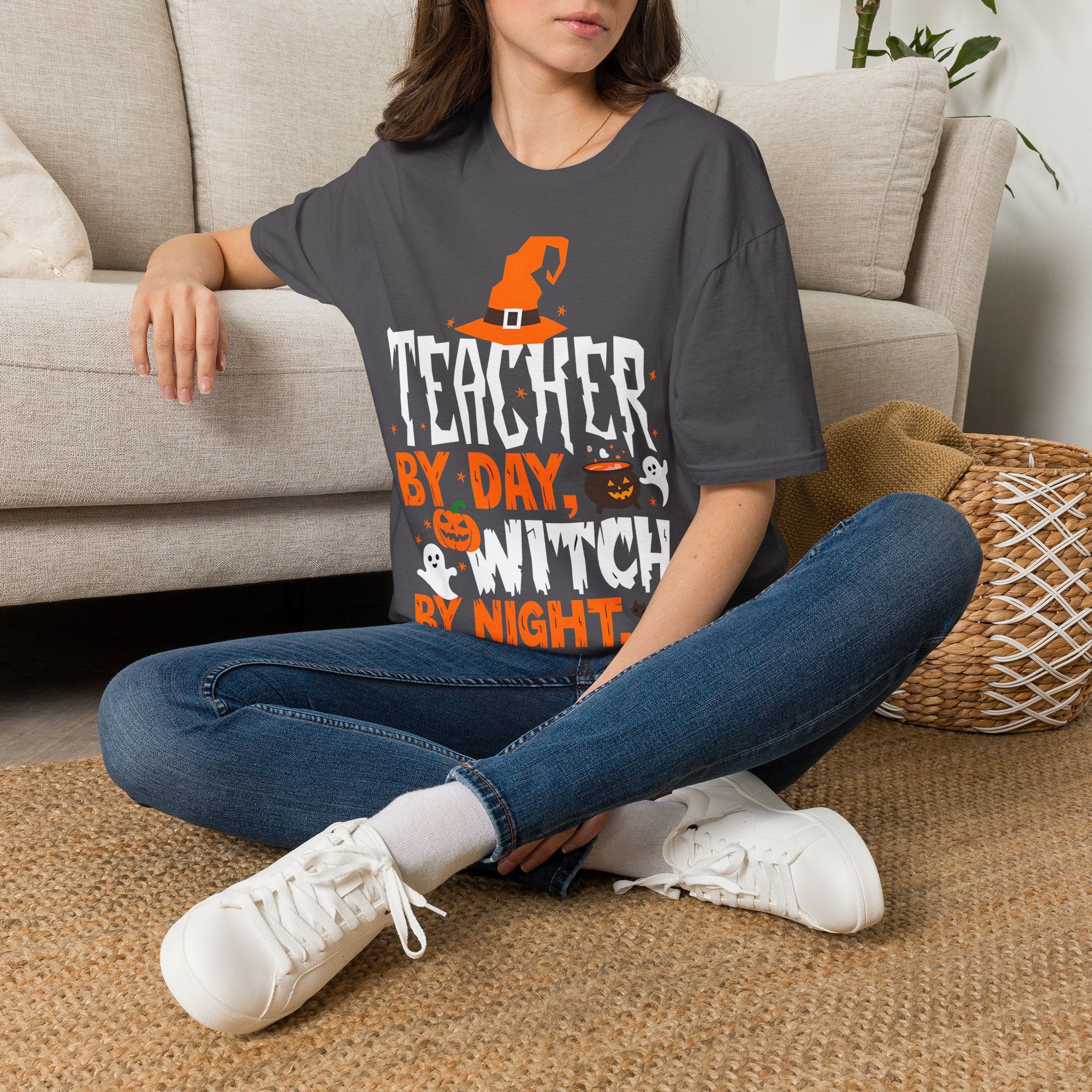 Teacher By Day Witch By Night T-Shirt