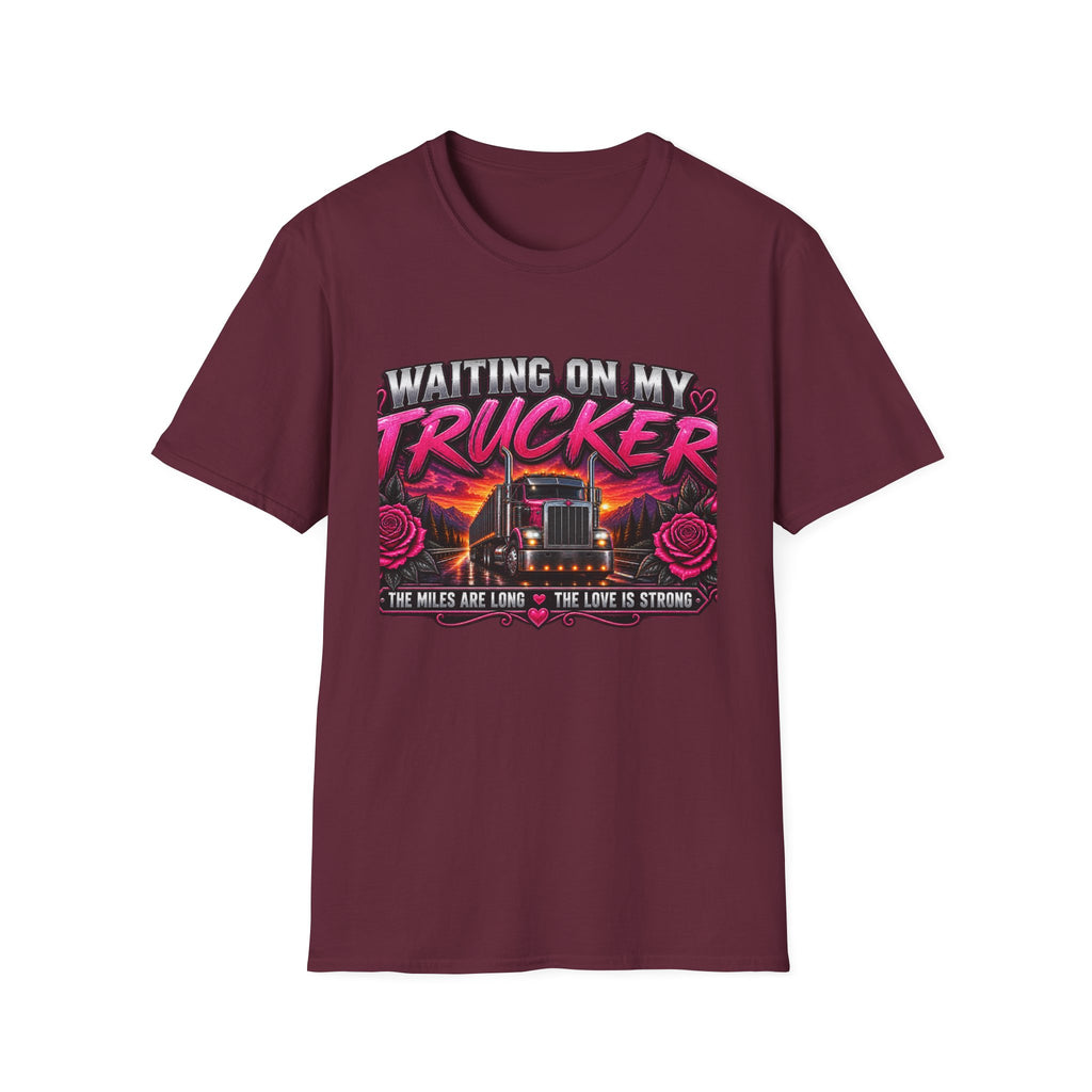 Waiting On My Trucker T-Shirt — Trucker Love Graphic Tee