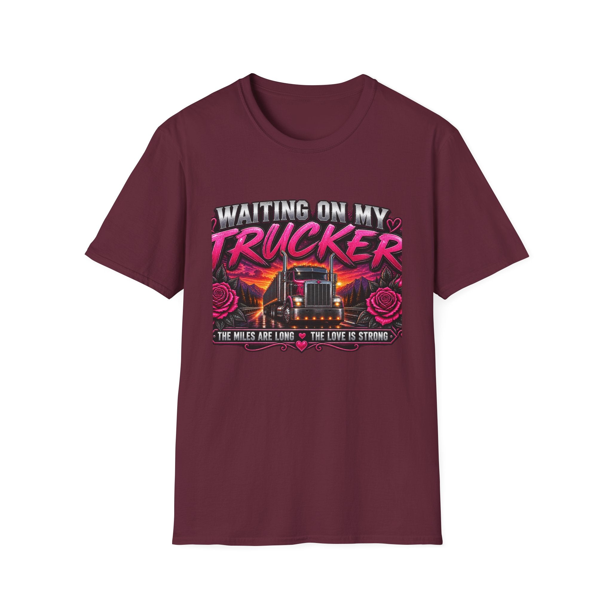 Waiting On My Trucker T-Shirt — Trucker Love Graphic Tee