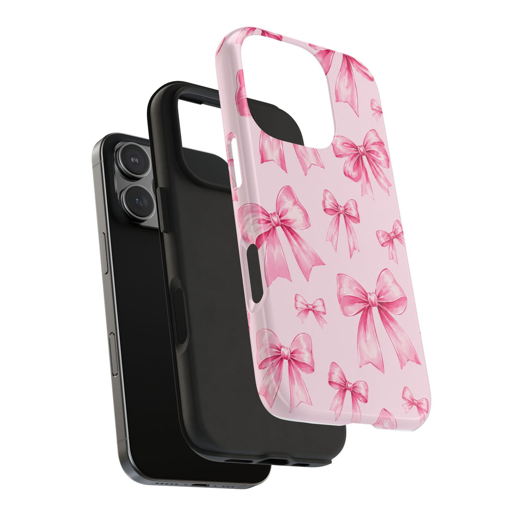 Pink Bow Tough Phone Case