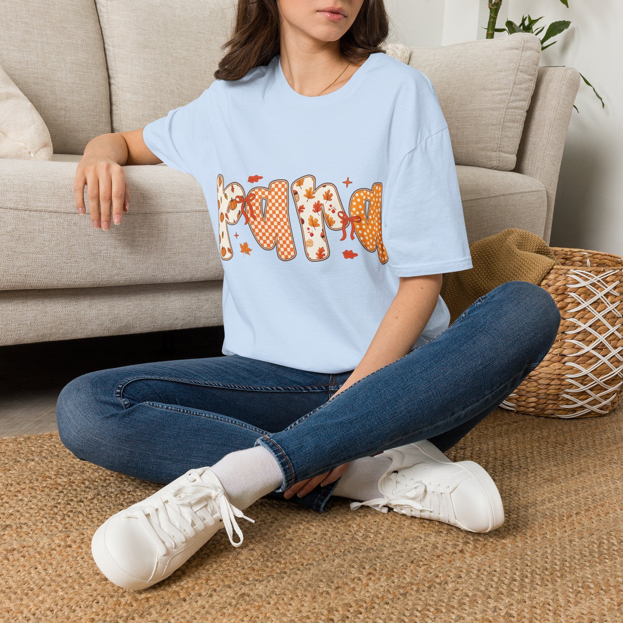 Fall Leaves Graphic T-Shirt