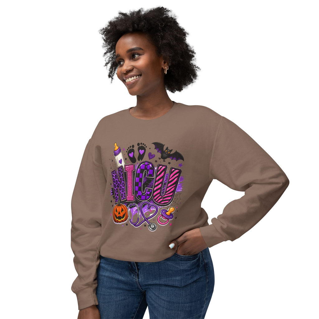 NICU Nurse Halloween Crewneck Sweatshirt