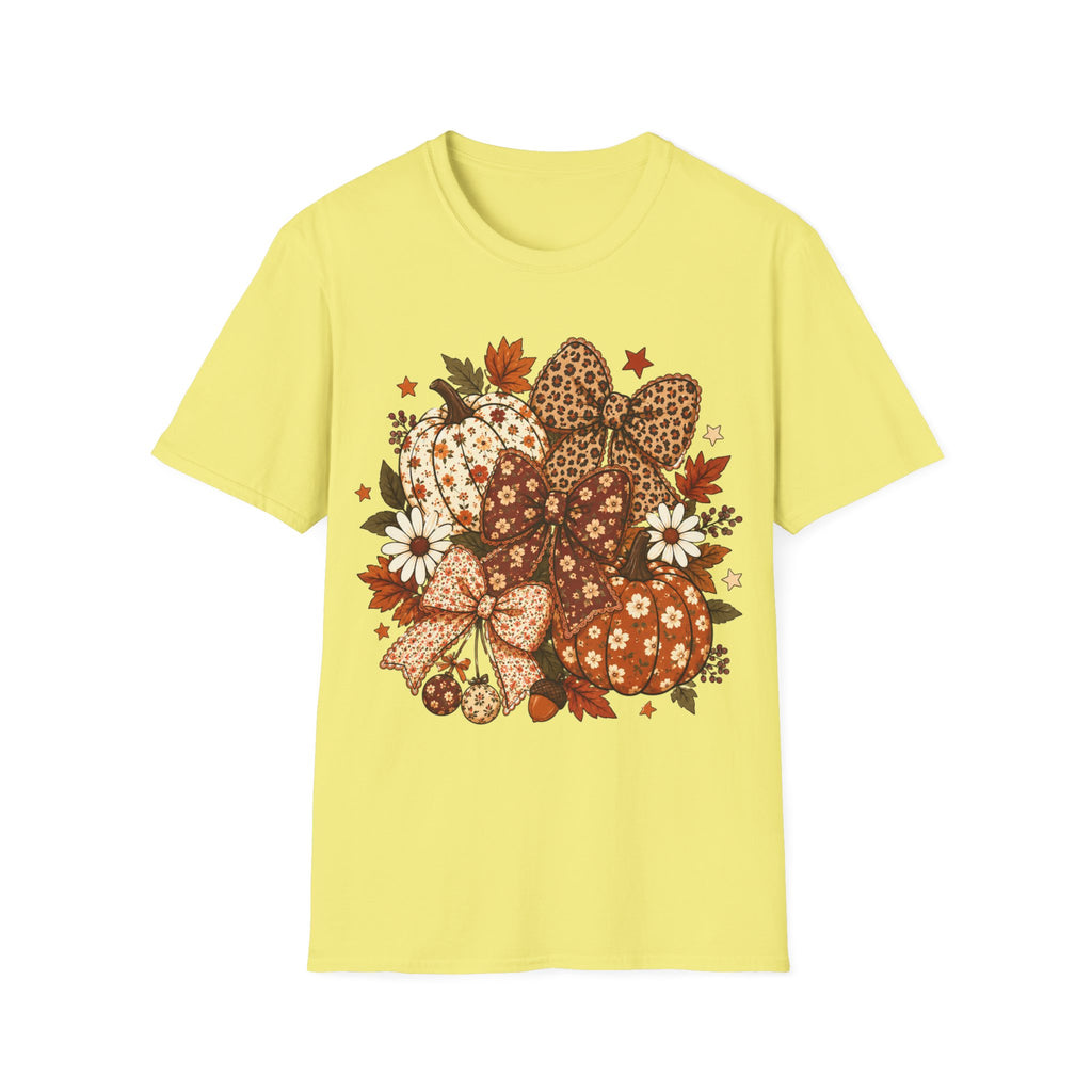 Fall Leopard Pumpkins T-Shirt