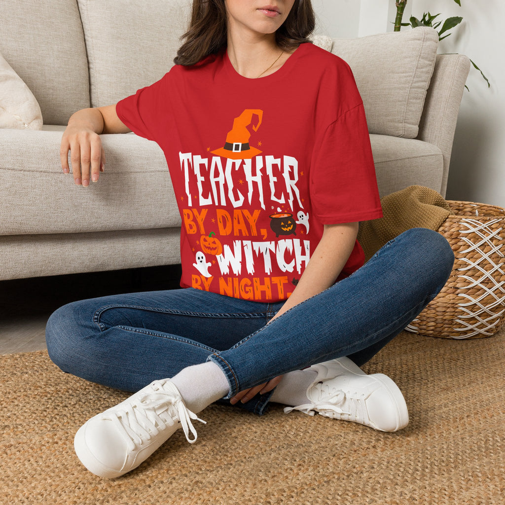 Teacher By Day Witch By Night T-Shirt