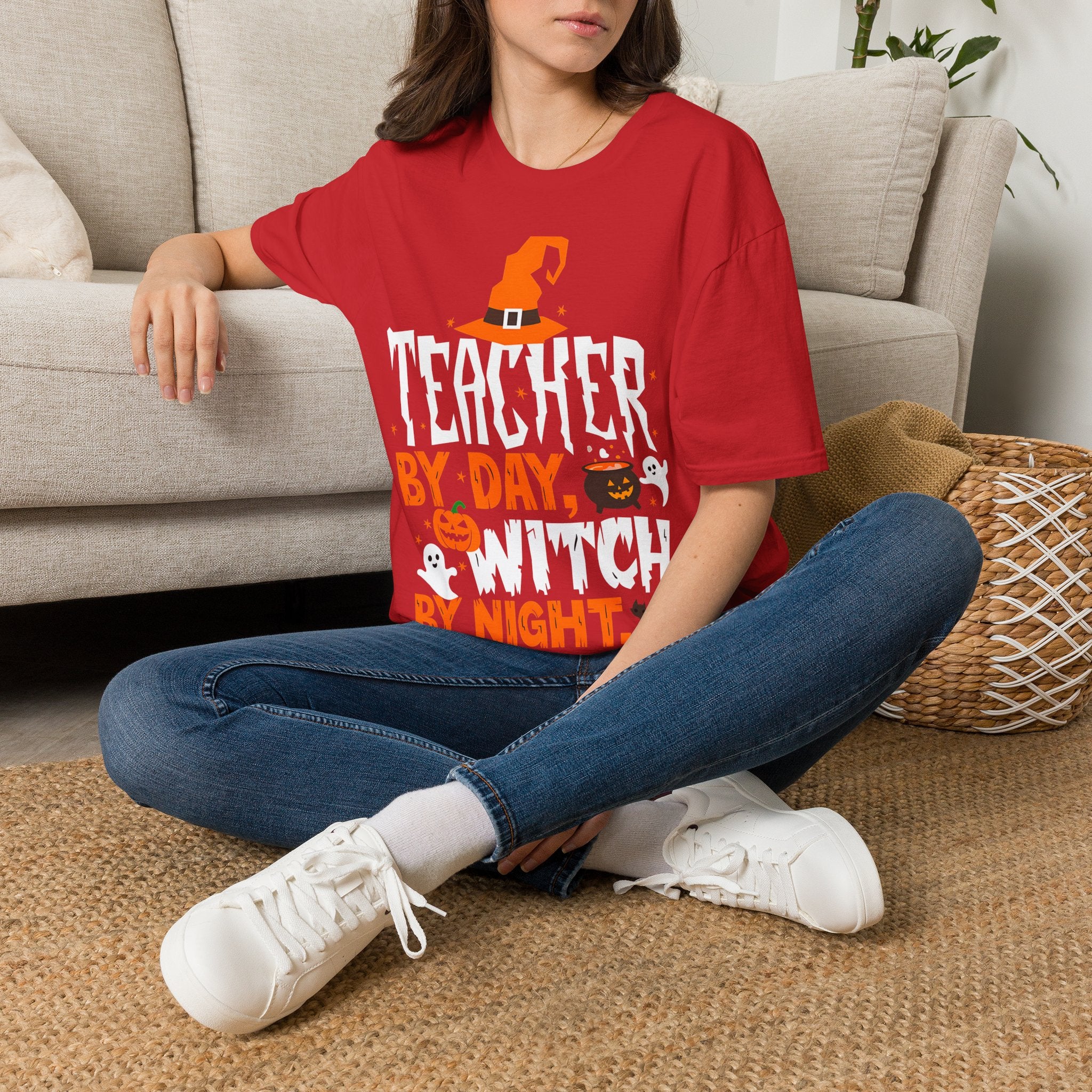 Teacher By Day Witch By Night T-Shirt