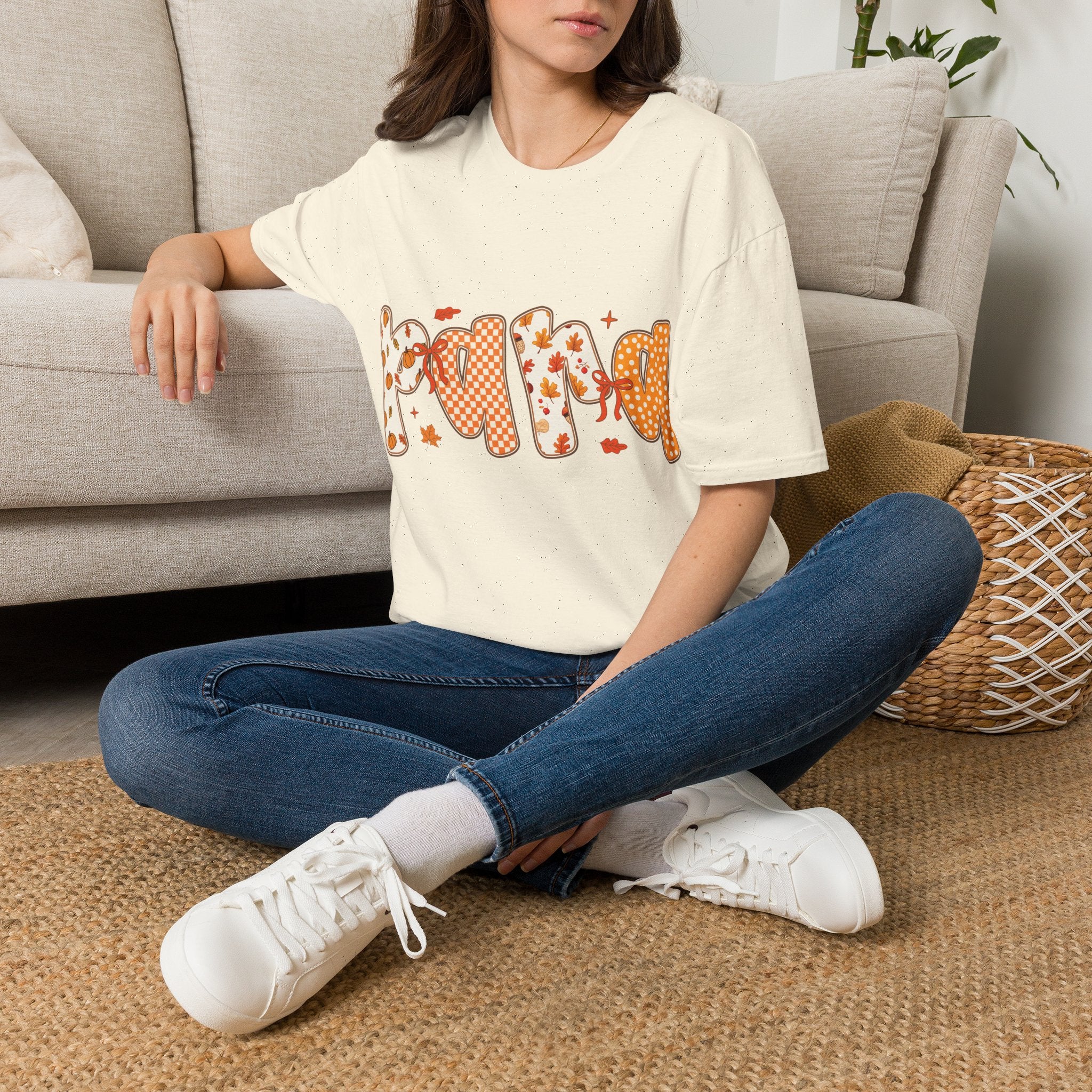 Fall Leaves Graphic T-Shirt
