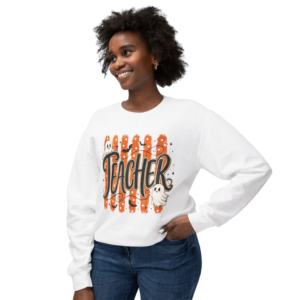 Teacher Ghost Halloween Sweatshirt