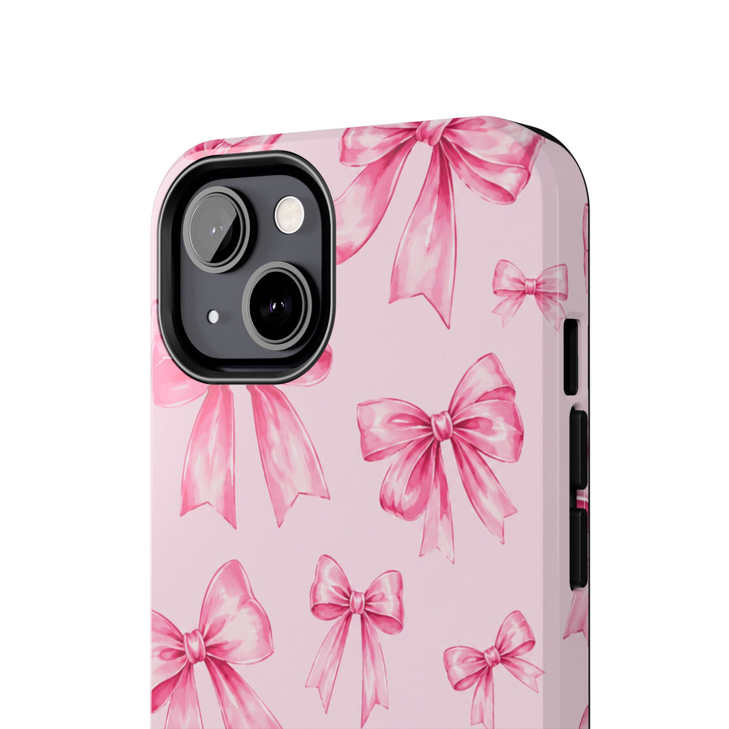 Pink Bow Tough Phone Case