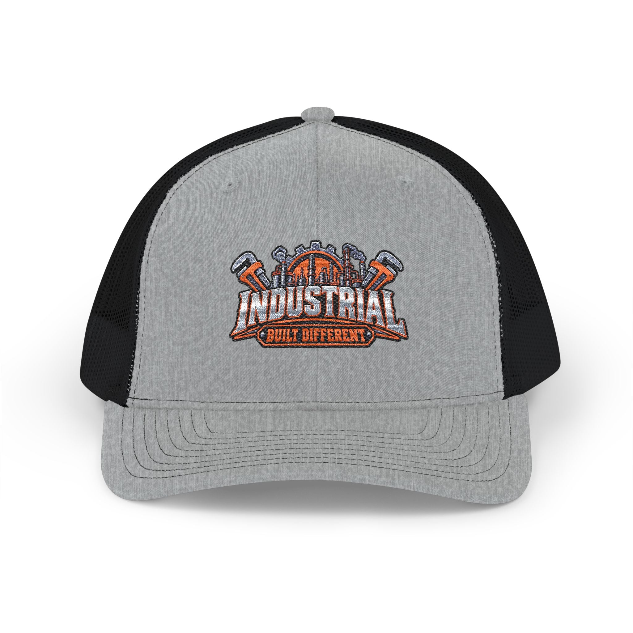 Industrial Trades Logo Snapback Trucker Cap