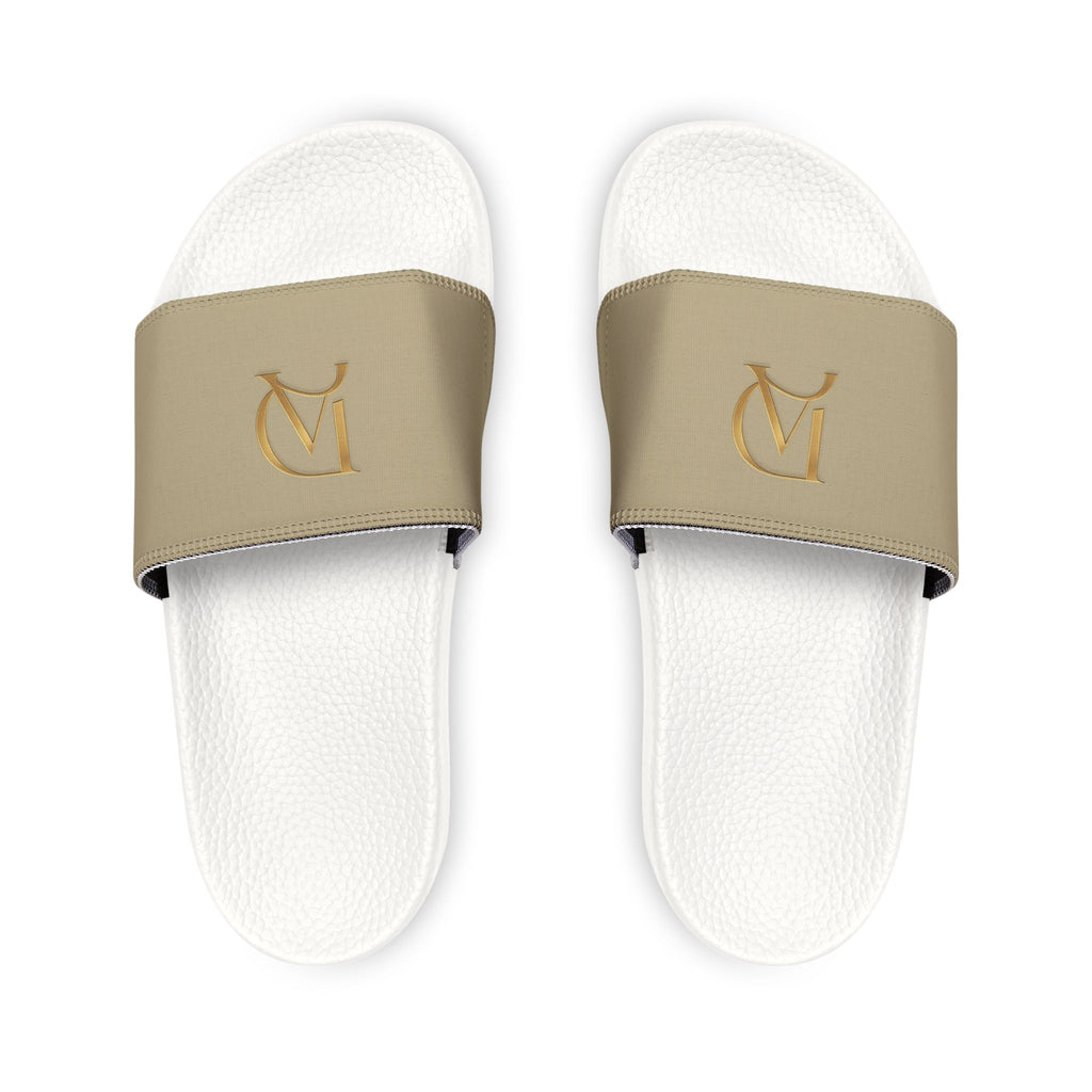 Men's Adjustable Slide Sandals — Removable Strap, Cushioned Pool & Casual Slides