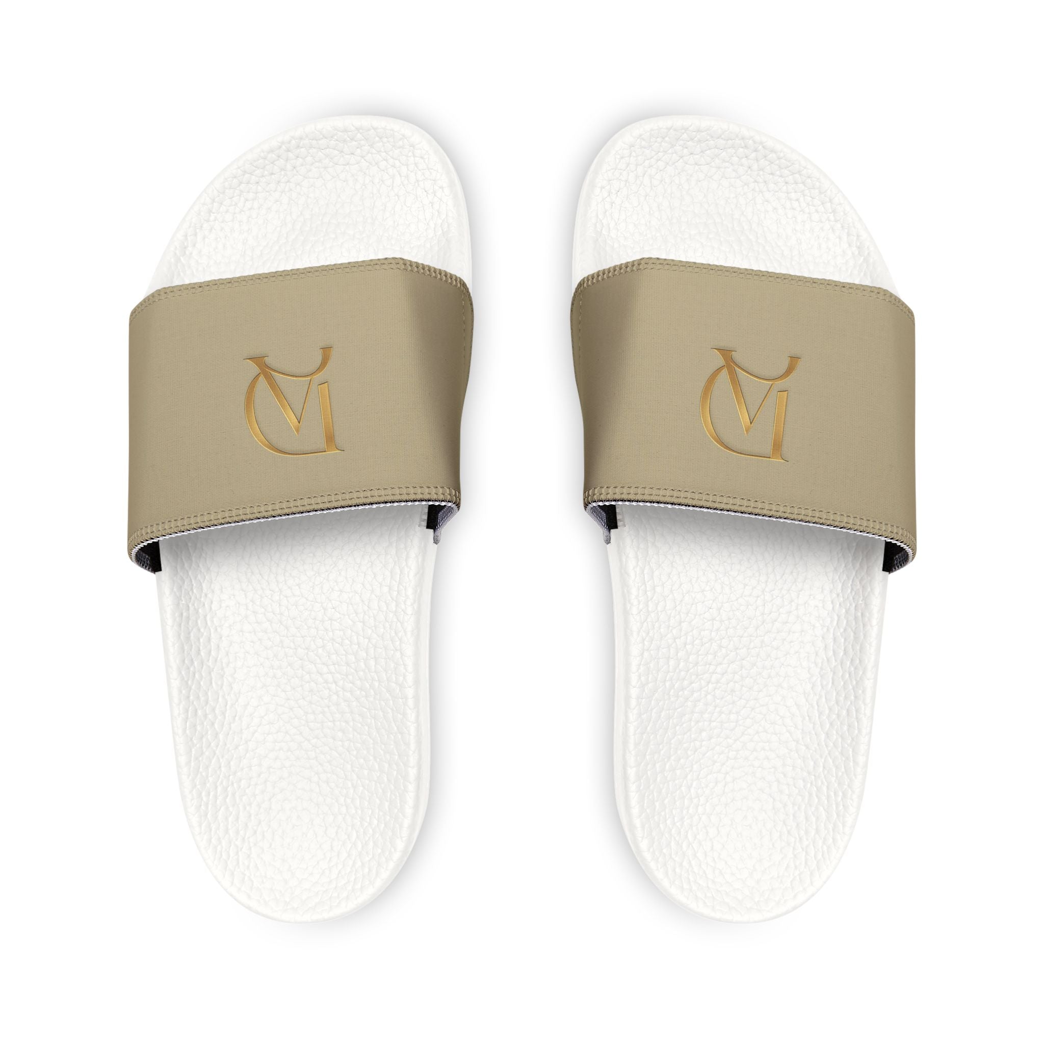 Men's Adjustable Slide Sandals — Removable Strap, Cushioned Pool & Casual Slides