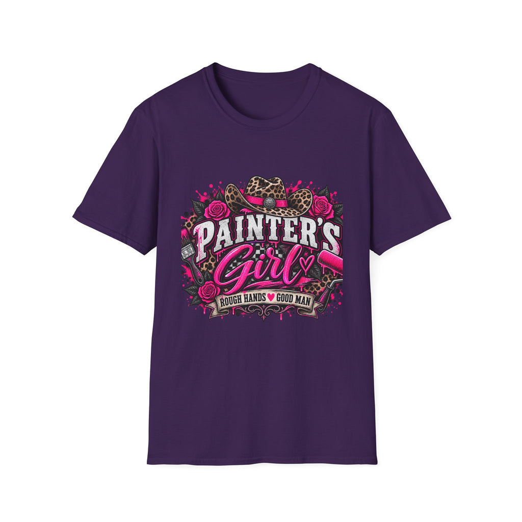 Painter's Girl T-Shirt — Feminine Cowgirl Paint Crew Tee