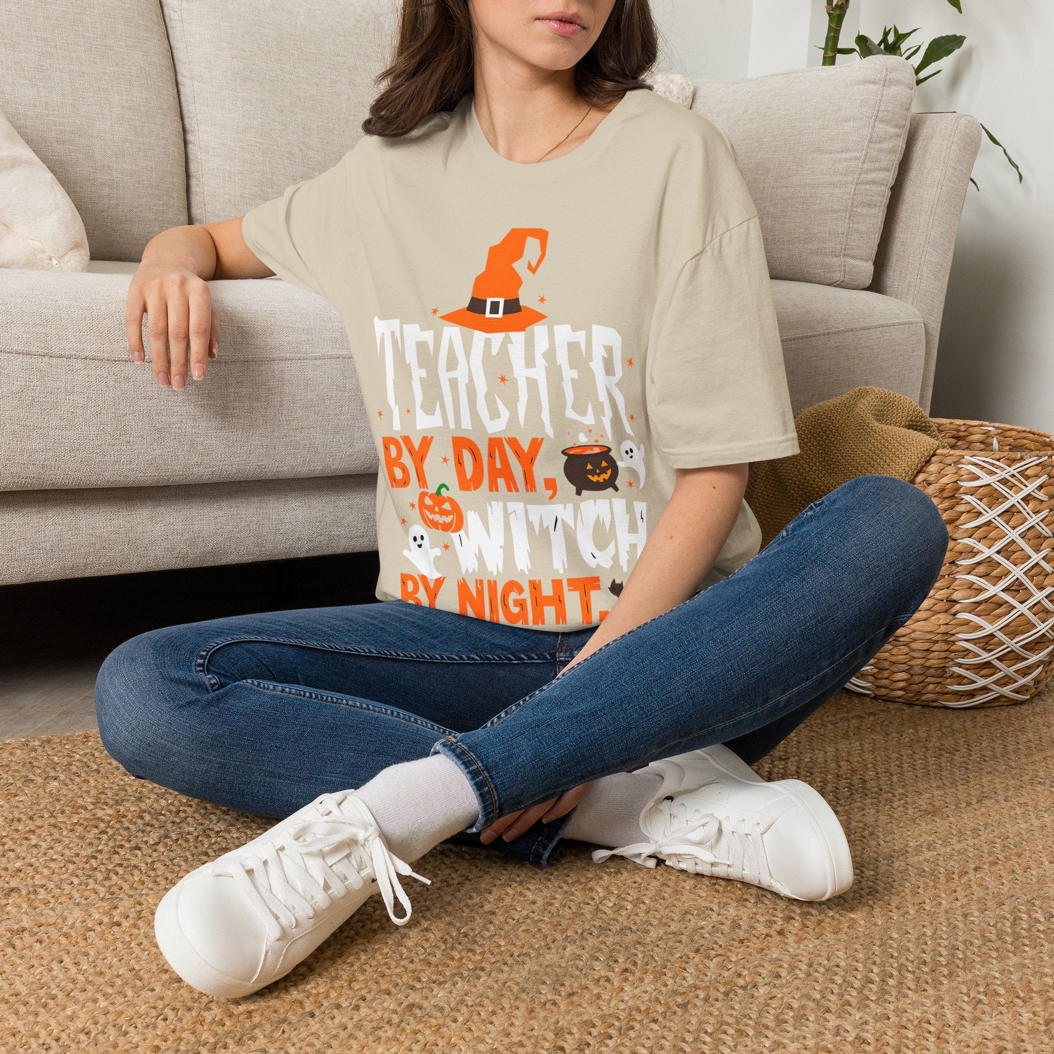 Teacher By Day Witch By Night T-Shirt