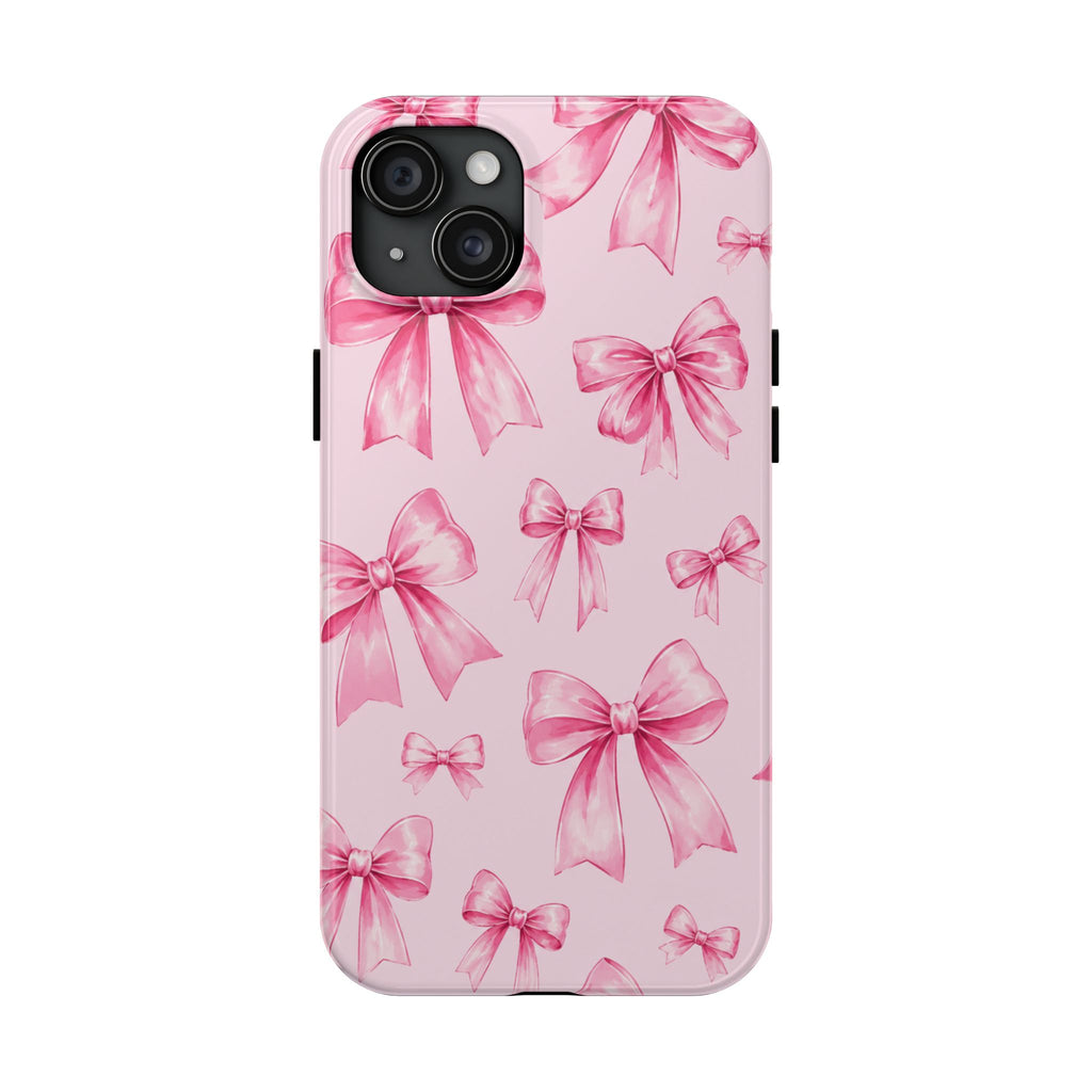 Pink Bow Tough Phone Case