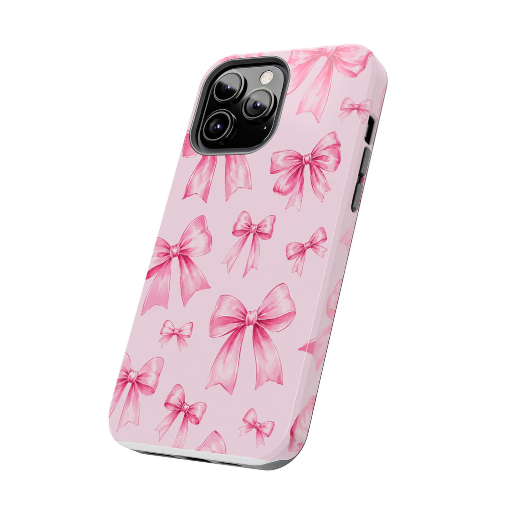 Pink Bow Tough Phone Case