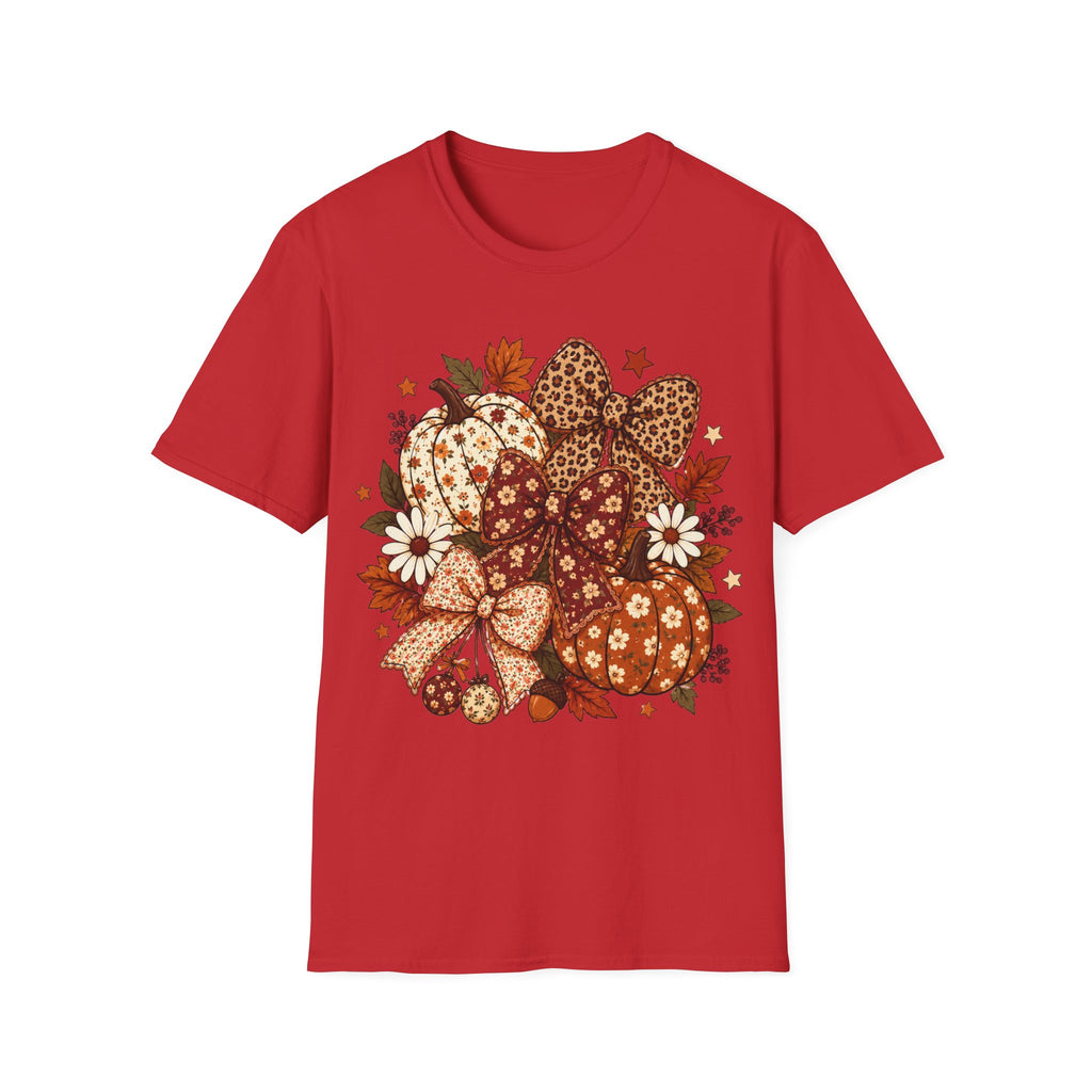 Fall Leopard Pumpkins T-Shirt
