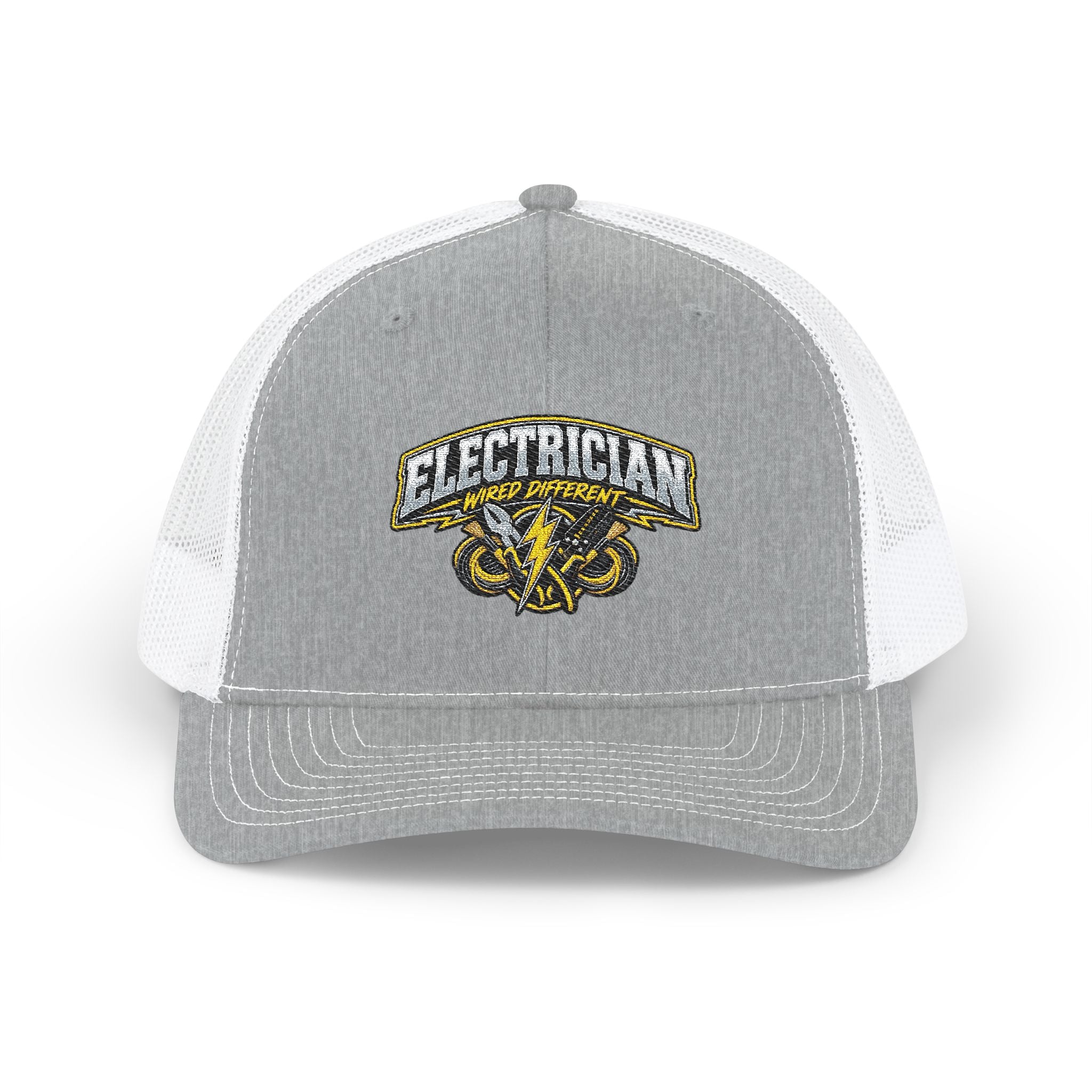 Electrician Trucker Cap – Embroidered Snapback Work Hat