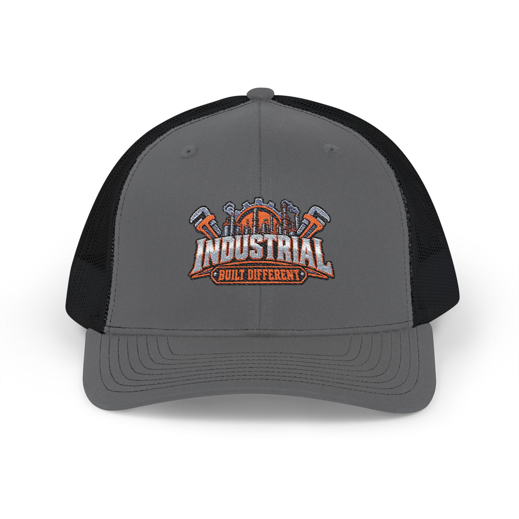 Industrial Trades Logo Snapback Trucker Cap