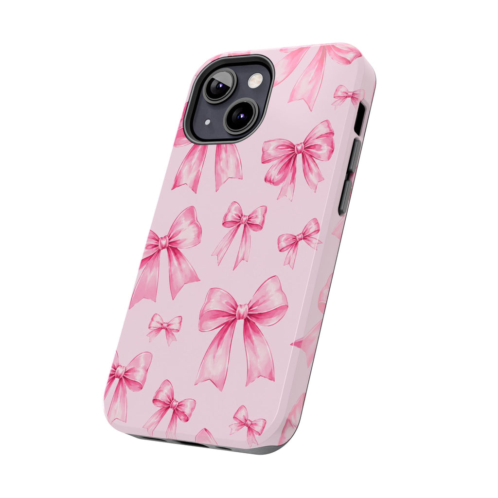 Pink Bow Tough Phone Case
