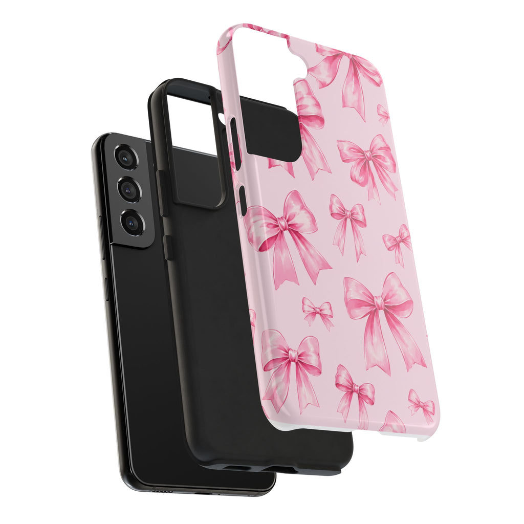 Pink Bow Tough Phone Case