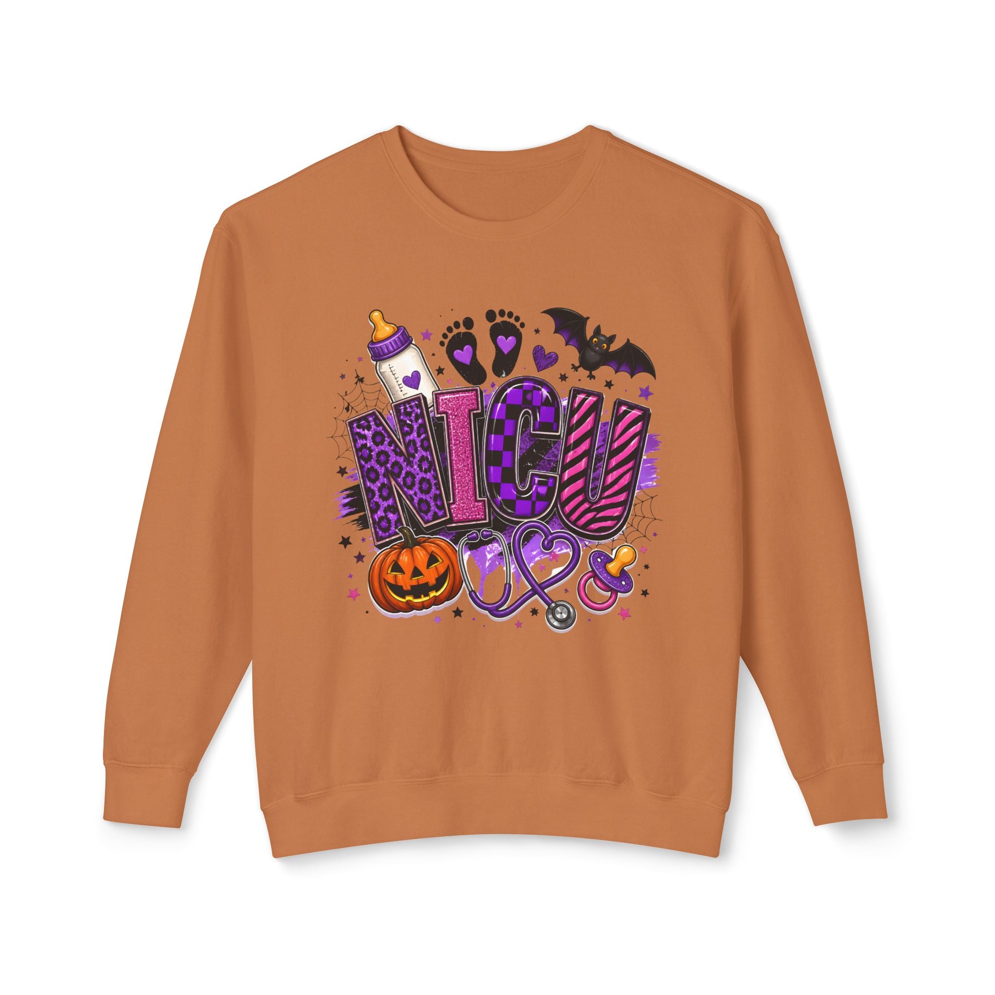 NICU Nurse Halloween Crewneck Sweatshirt