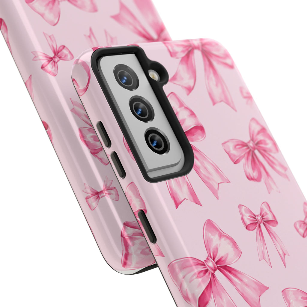 Pink Bow Tough Phone Case