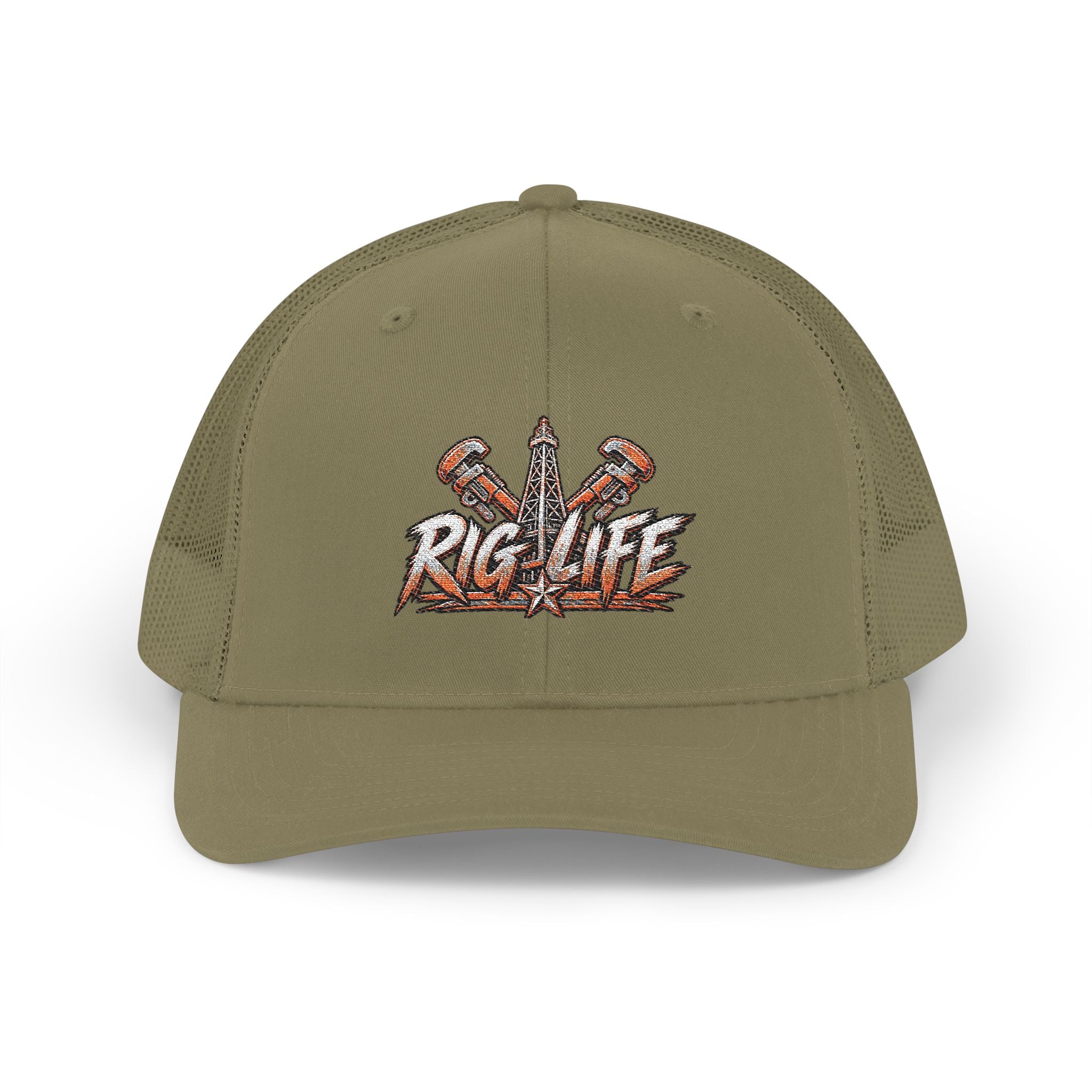 Vintage Right Life Trucker Cap – Embroidered Snapback Hat