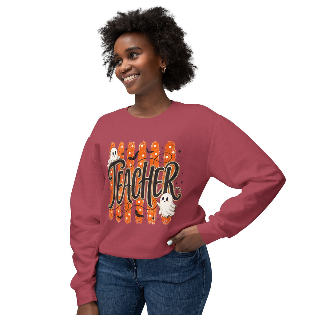Teacher Ghost Halloween Sweatshirt