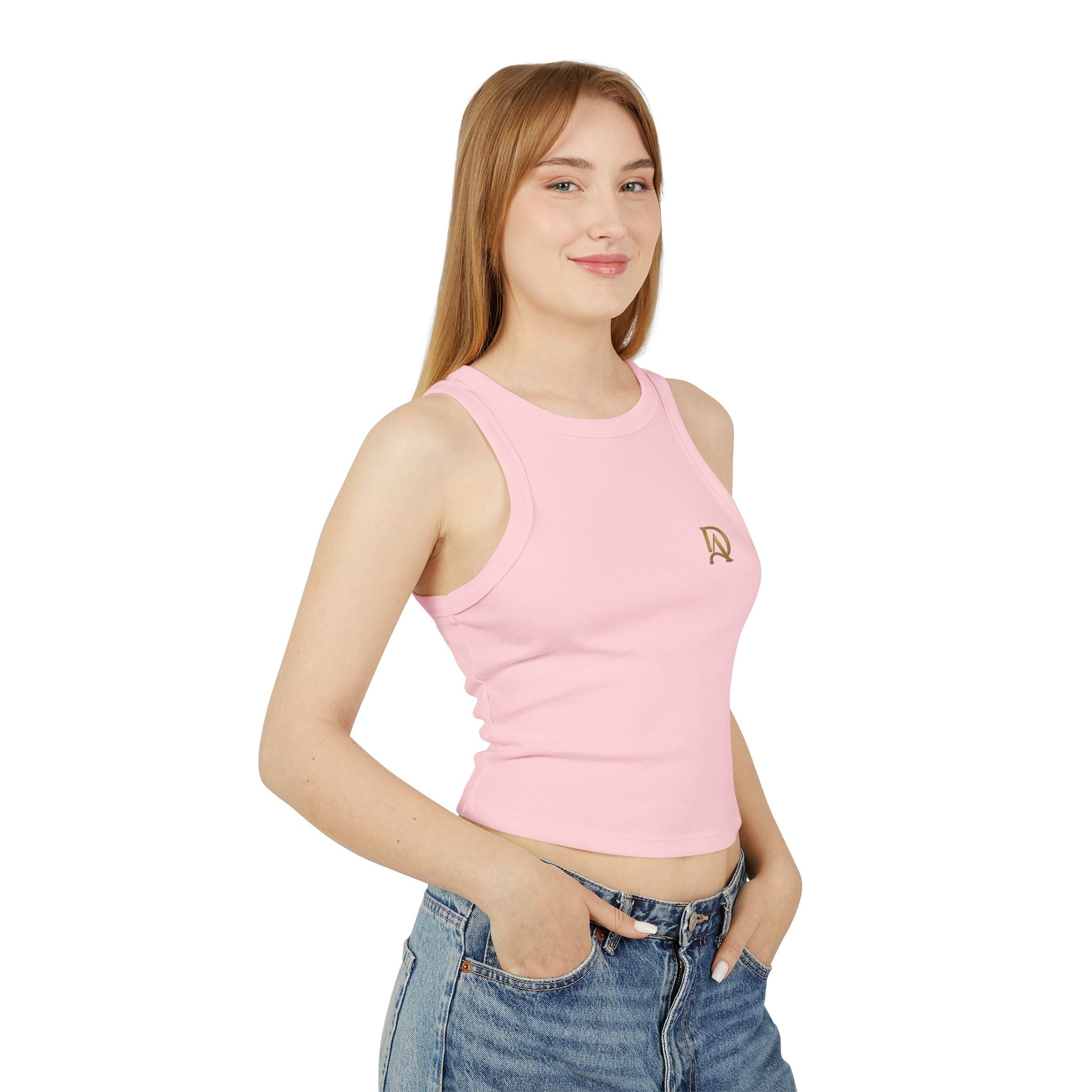 Women's Rib Racer Tank Top