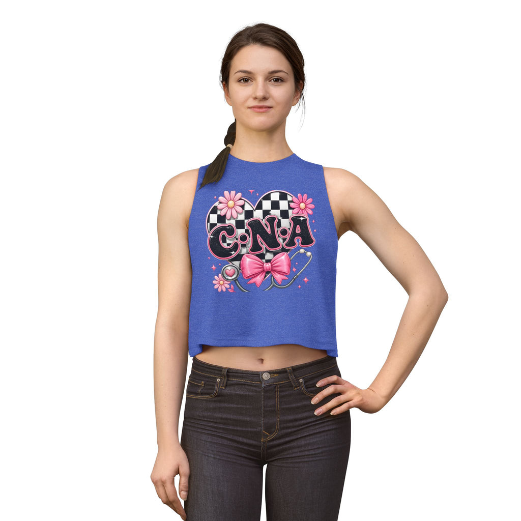 CNA Pink Floral Crop Top